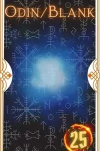 Odin or Blank rune tarot